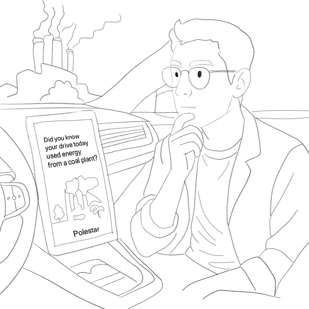 Coal-plant warning dialogue concept