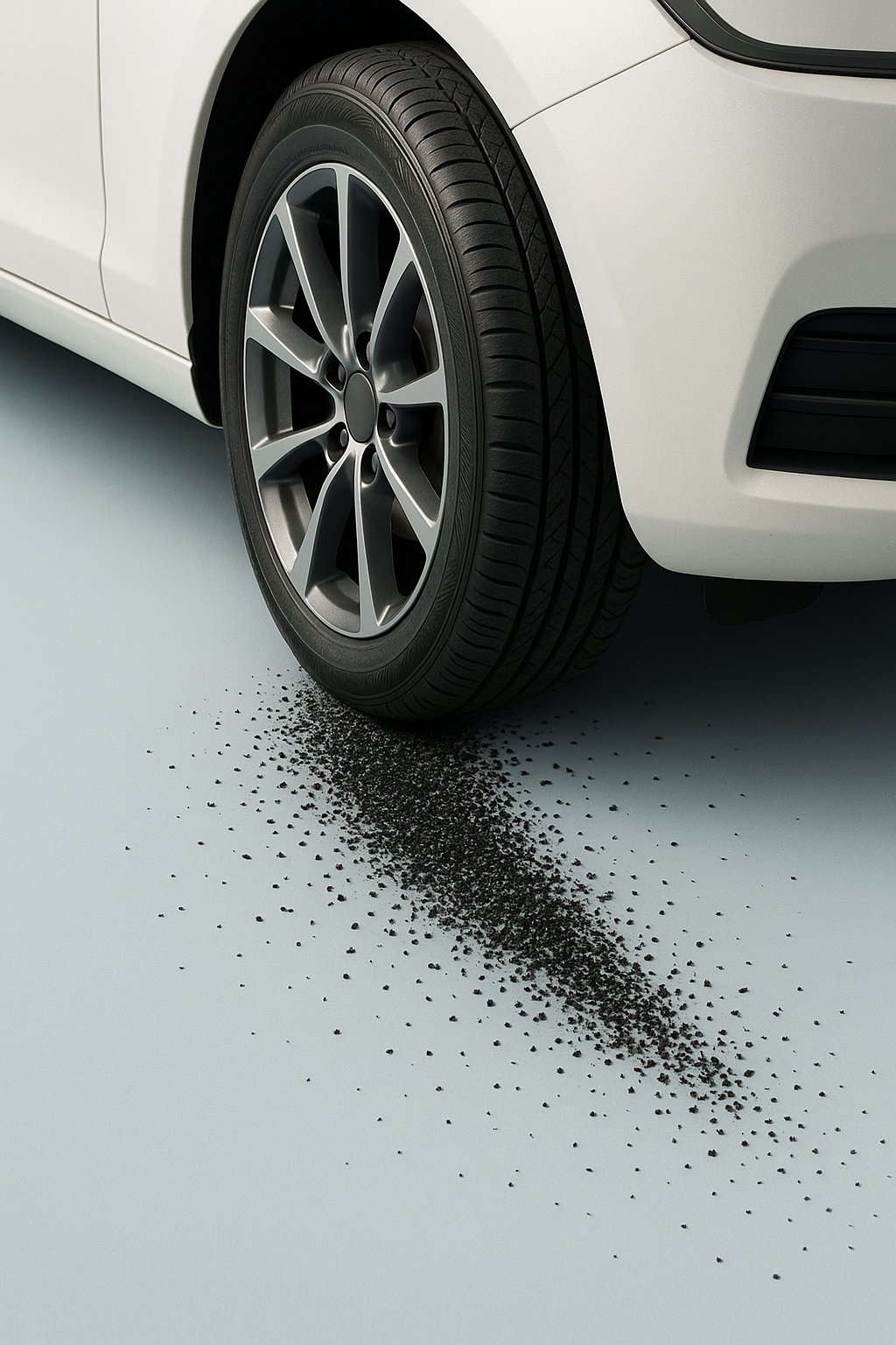 Tire particle wear
