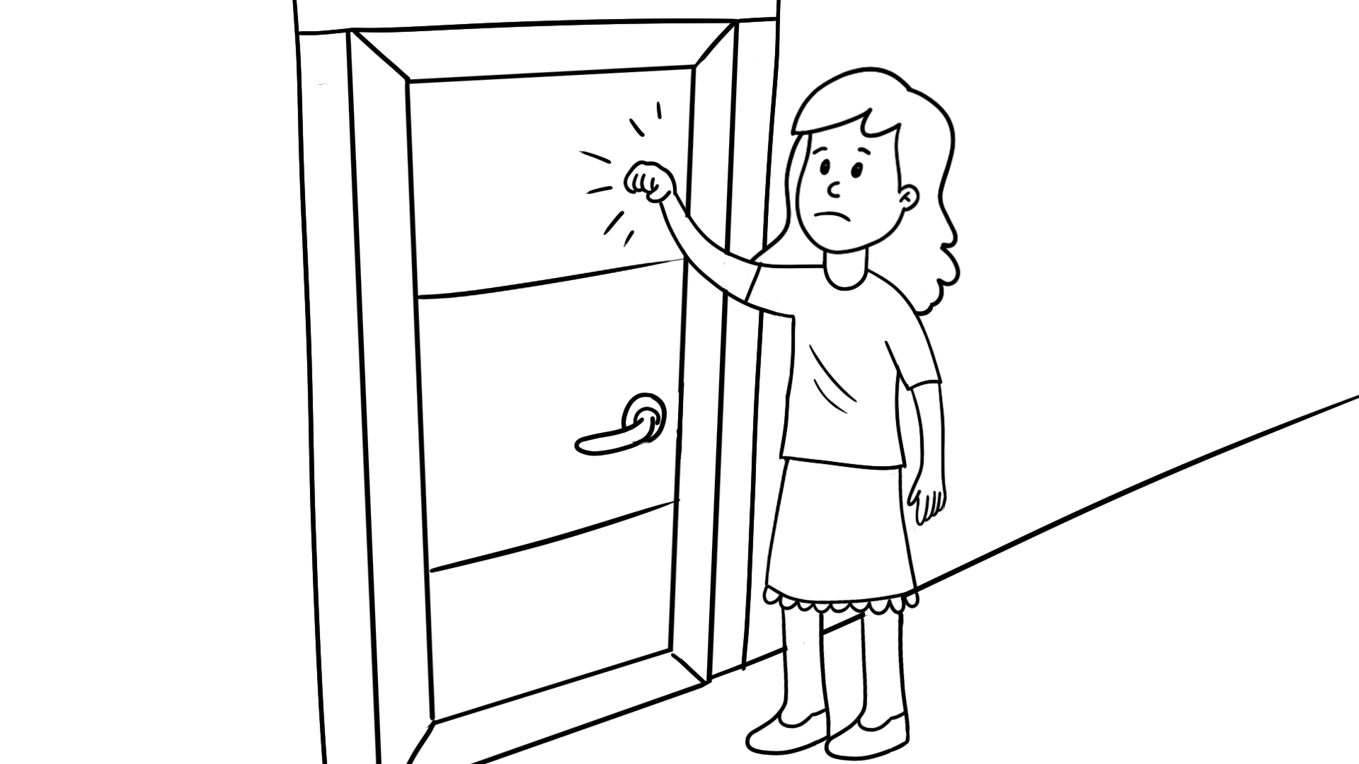 Redrawn line art in Krita and Photoshop