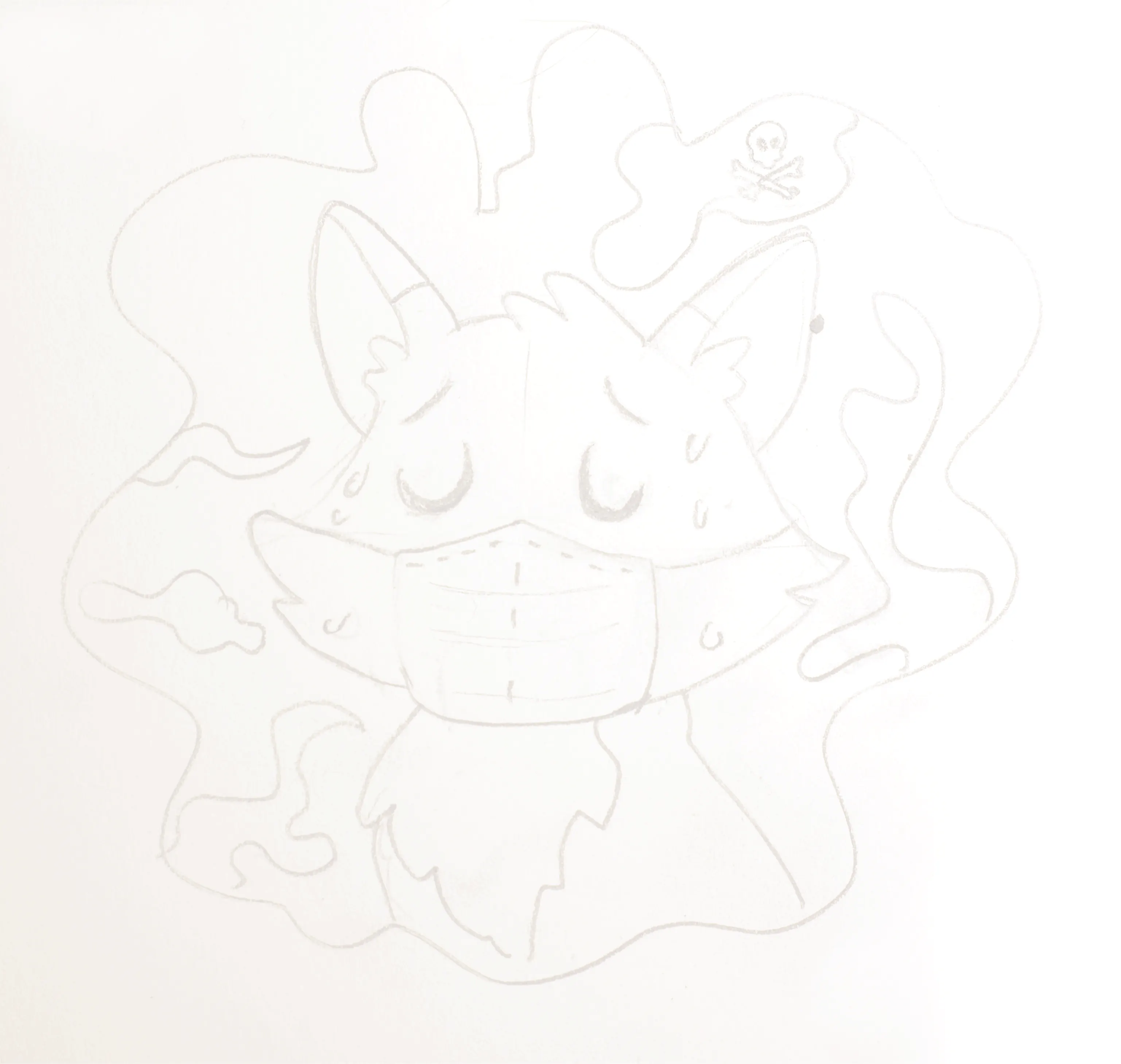 Fox illustration — animated