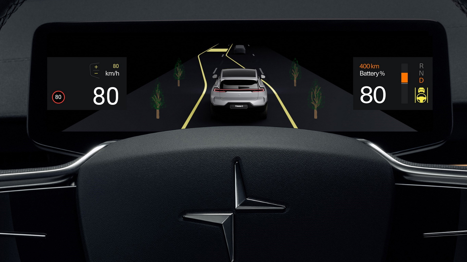 80 km/h — leaves thinning