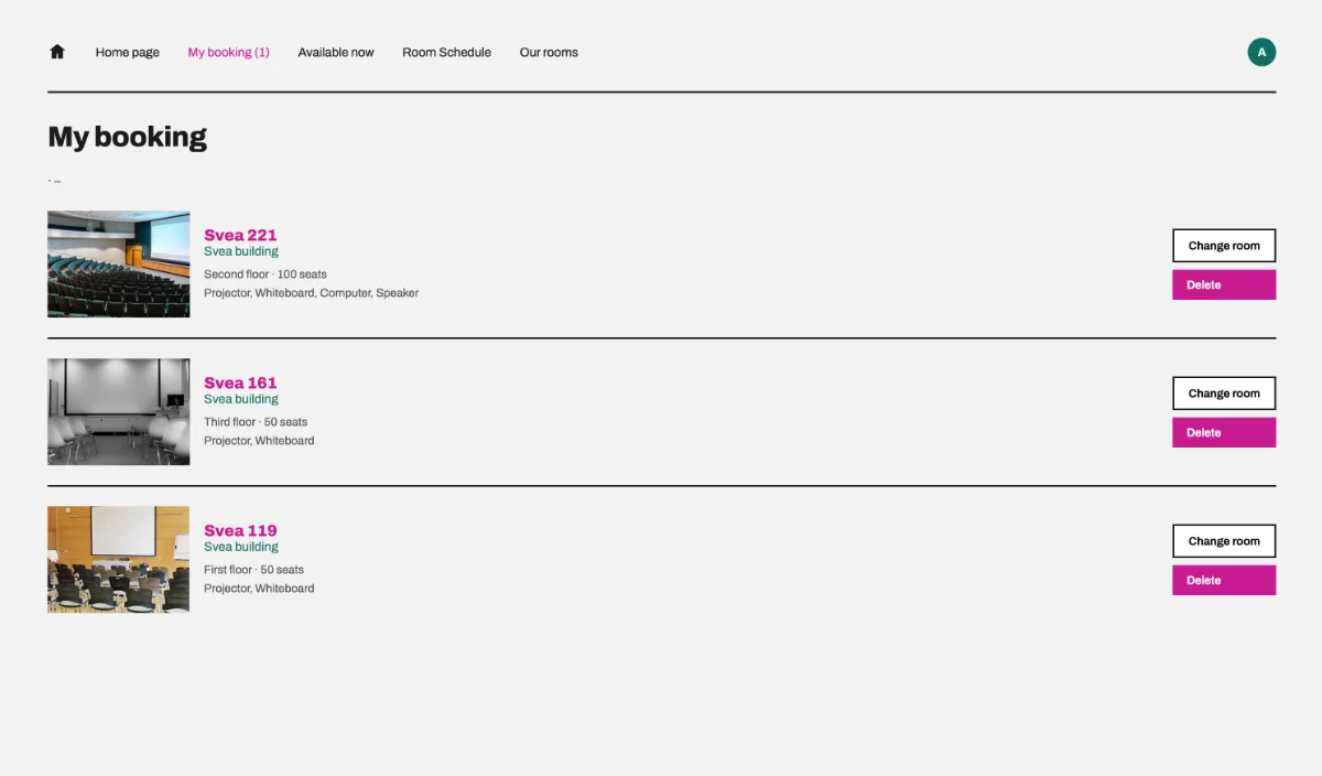 My Booking